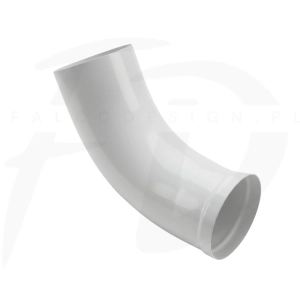 Wylewka stalowa Inguri ⌀ 100 w kolorze biały RAL 9002